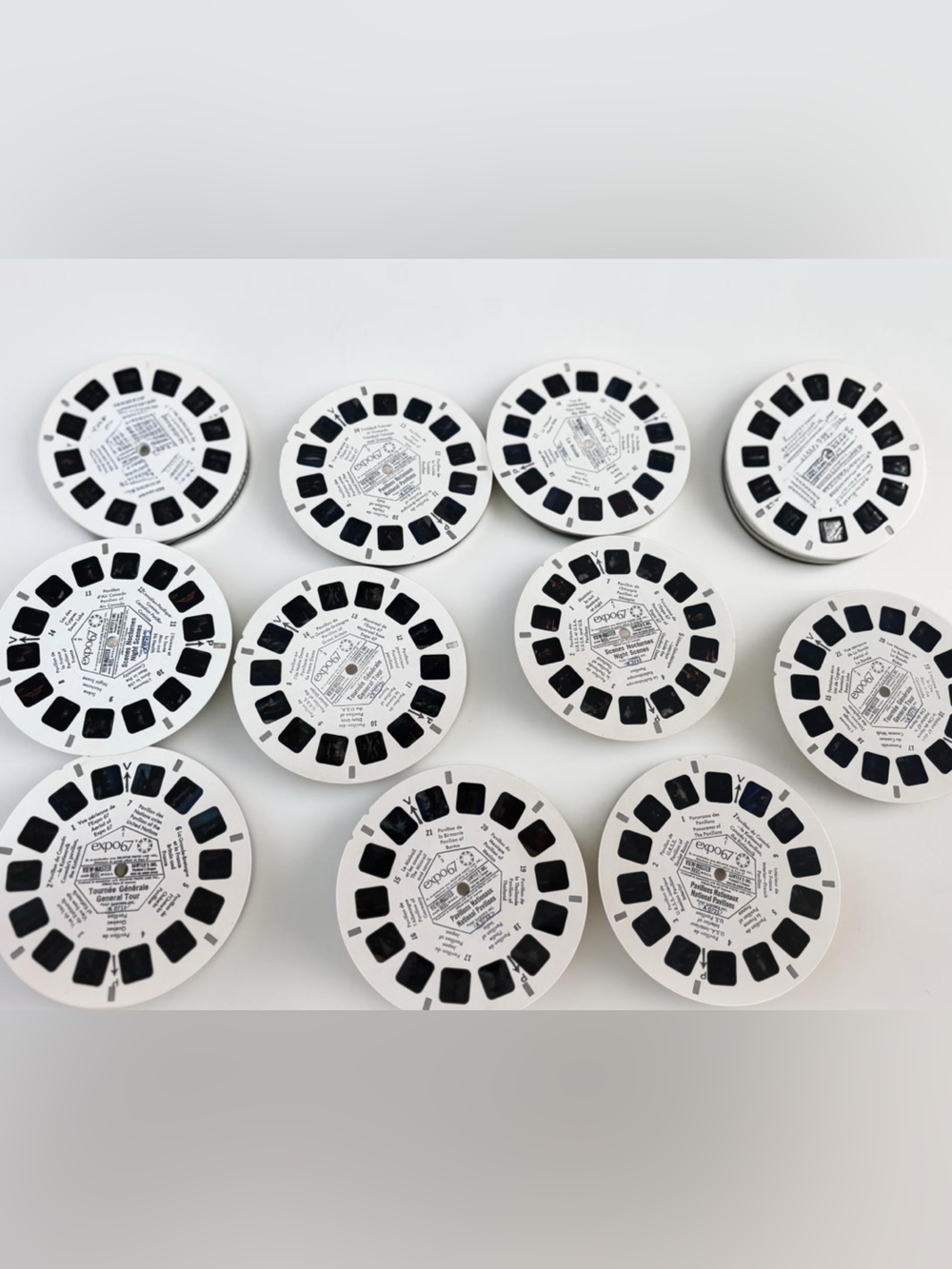 Vintage Expo 67 View-Master Reel Lot Montreal World Fair Canada